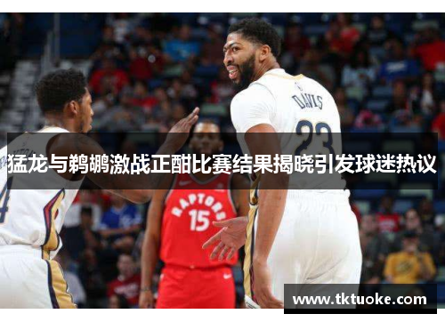 猛龙与鹈鹕激战正酣比赛结果揭晓引发球迷热议